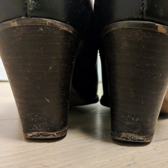 J. Crew Laine black leather ankle booties - Picture 7 of 8